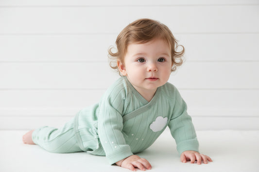 Mint Green Baby Outfit, gift, infant, Shower, unisex, set