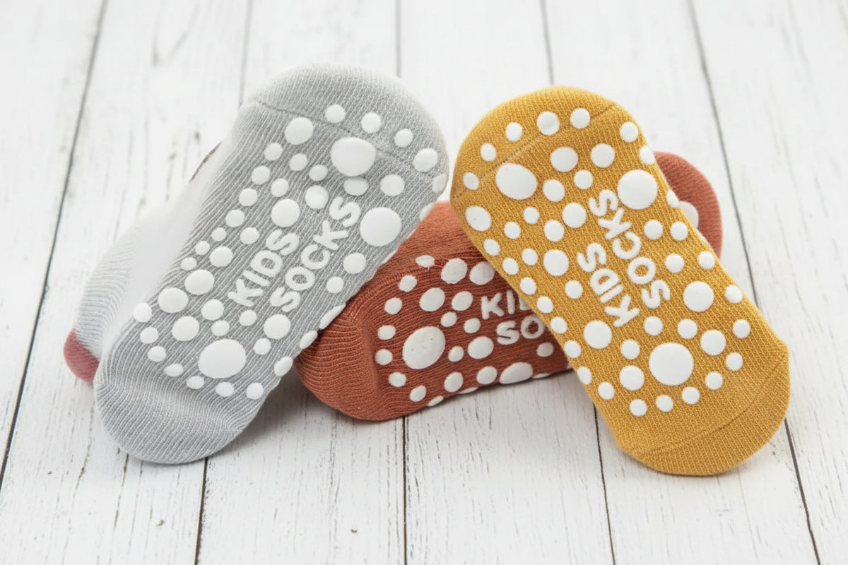 Baby Gripper Socks, animals, anti-slip, unisex