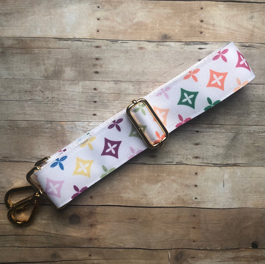 Colorful Diamond Purse/Instrument Strap, Crossbody, Violin