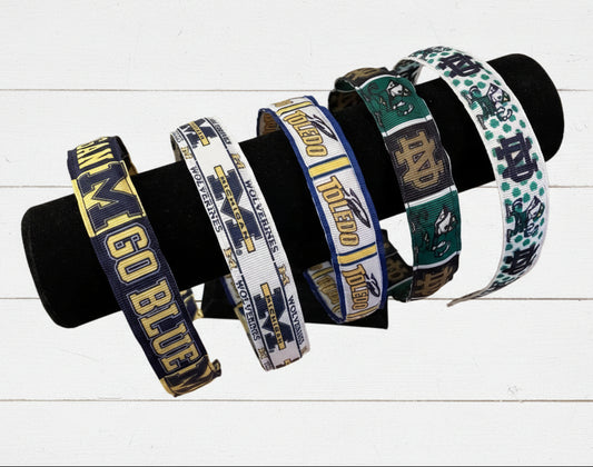 University Print Headbands, Michigan, Toledo, college