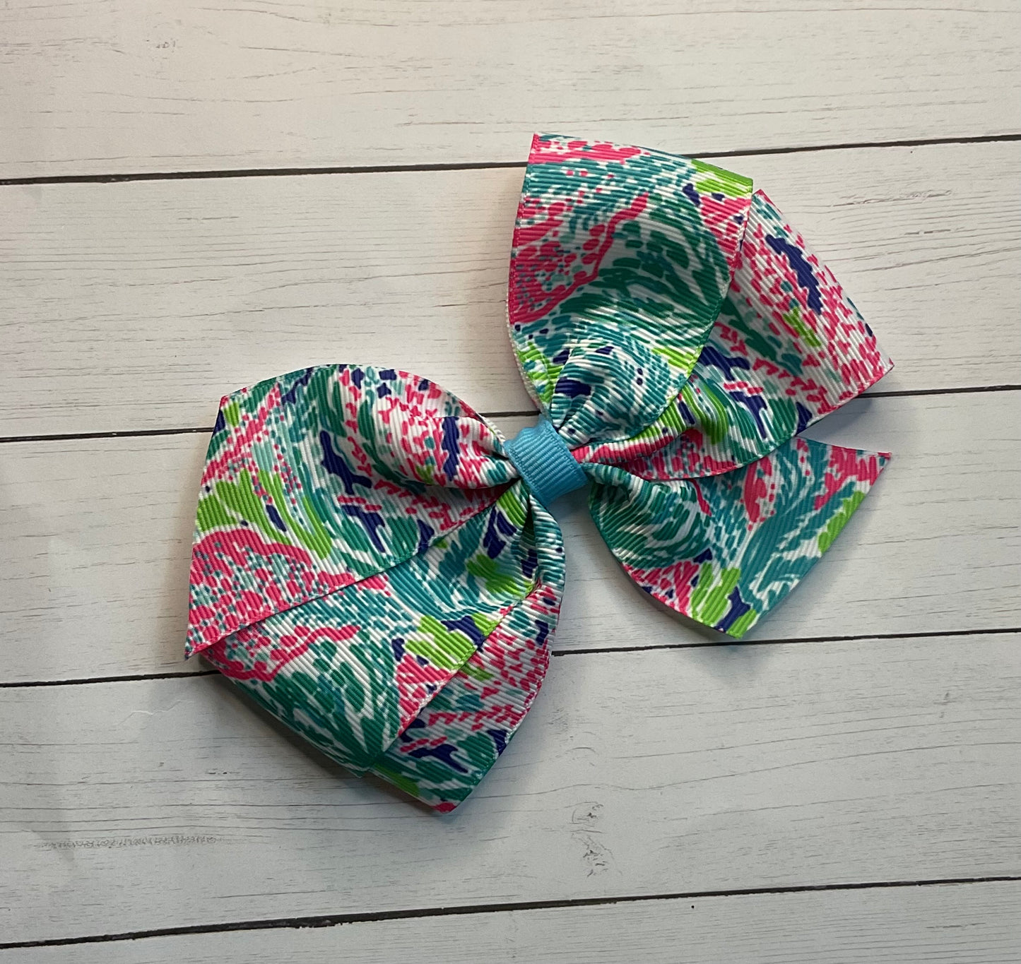 Cha Cha Preppy Hair Bow, Girl, Clip, Accessory