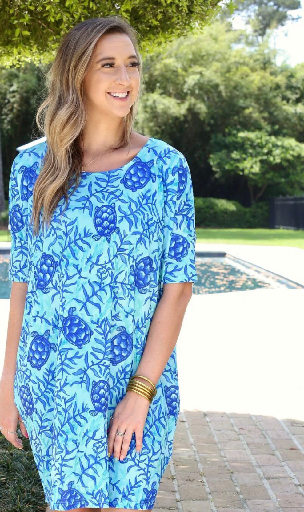 Women's Turtle Cove Short Sleeve Dress / SALE: Reg. $24.95