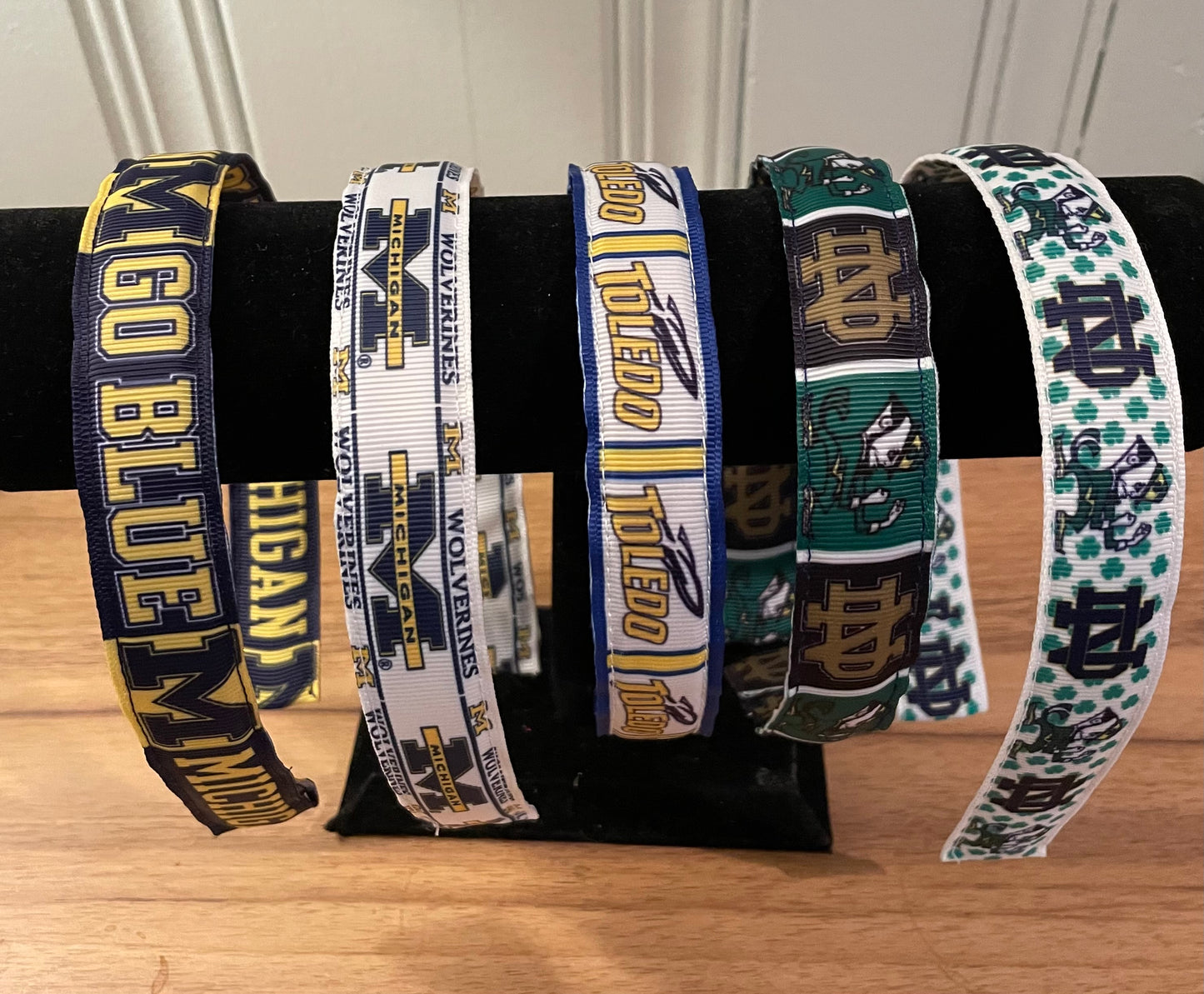 University Print Headbands, Michigan, Toledo, college