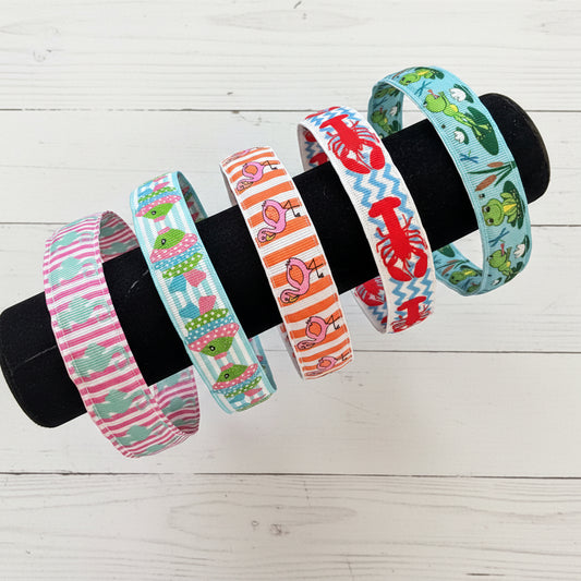 Beach Life Print Headbands, girl, adult, child, resort