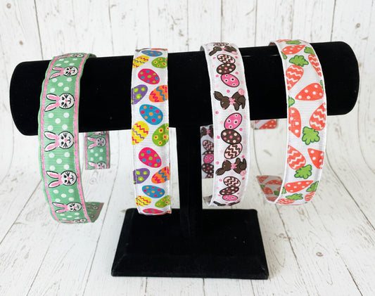 Easter Print Headbands, Resort, Preppy, Adult, Kids
