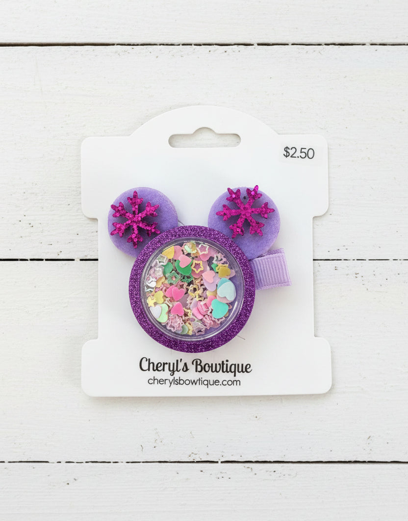 Magical Mouse Shaker Hair Clips, girl, bow, Magical, Vacation, cruise