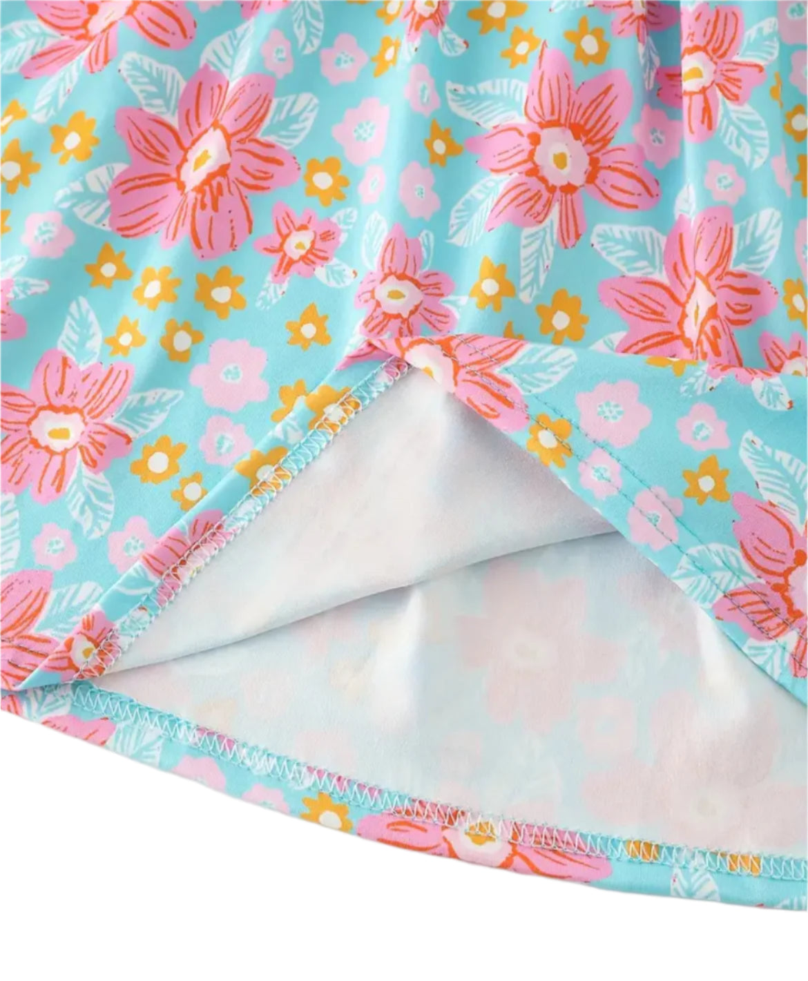 Pastel Floral Dress, girl's, kids, clothing, Milk Silk, Spring, Summer, School
