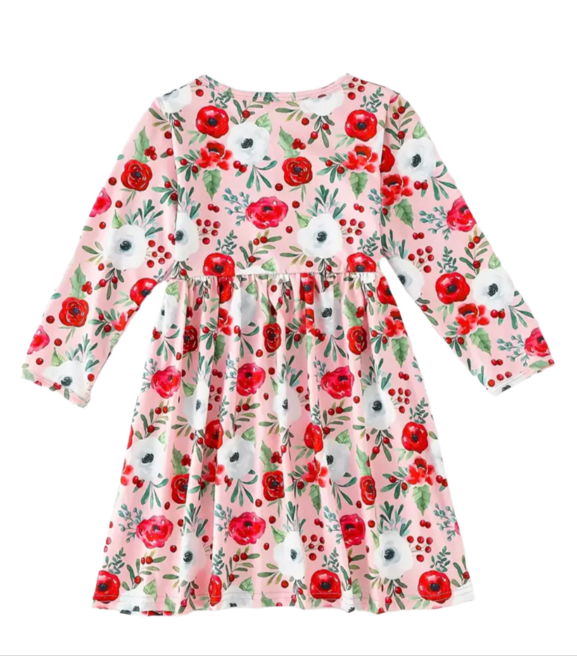 Poppy Print Dress, girl's, kids, clothing, Spring, Summer, Easter