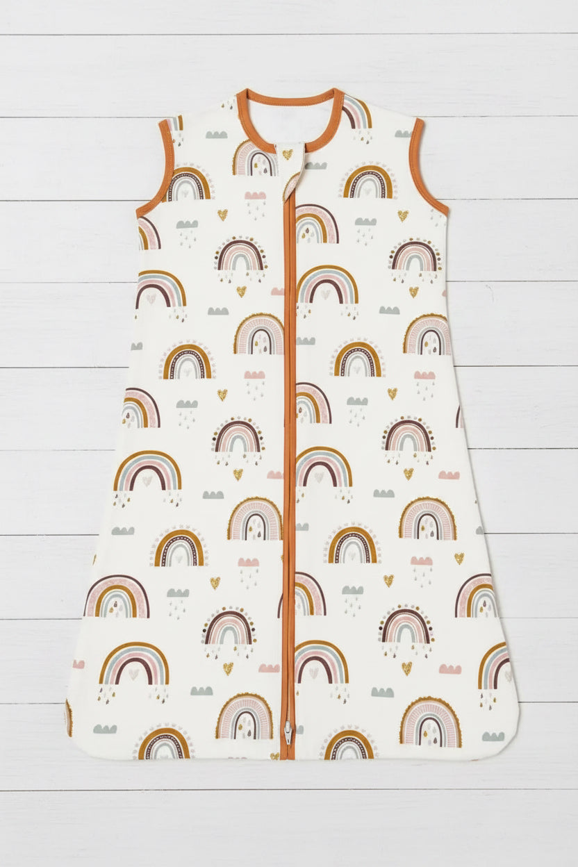 Rainbow Sleeper Sack, gift, infant, Shower, unisex