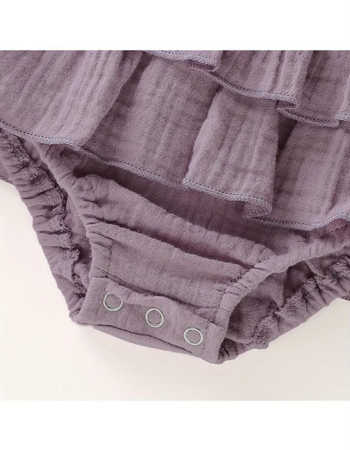 Purple Ruffle Romper, baby, girl, kids, infant, gift, Summer