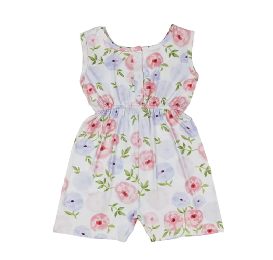 Cottage Floral Romper, girl, Jumper, Shorts, Summer - SALE