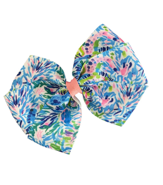 Mermaid Hair Bow, beach, girl, clip, preppy, cove