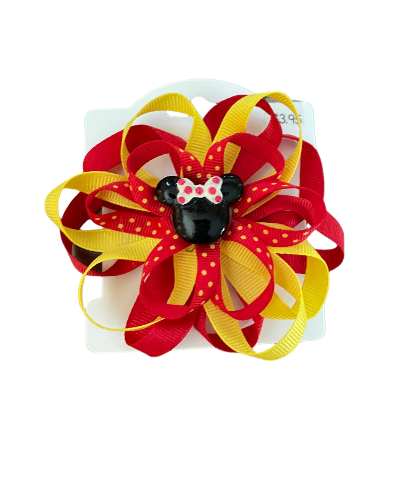 Loopy Flower Clip - girl, toddler, bow, hair