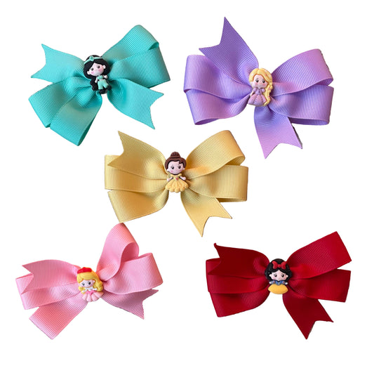 Little Princess Hair Bows, Clip, girl, pig tails, Disney
