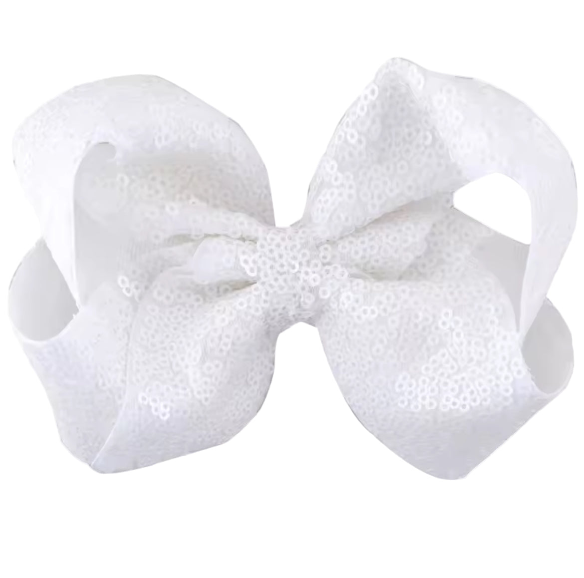 Boutique Sequin Loopy Hair Bow, girl, clip, holiday, 12 colors