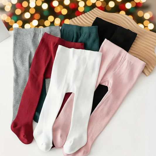 Footed Girl's Tights, Kids, holiday, school, clothing, toddler