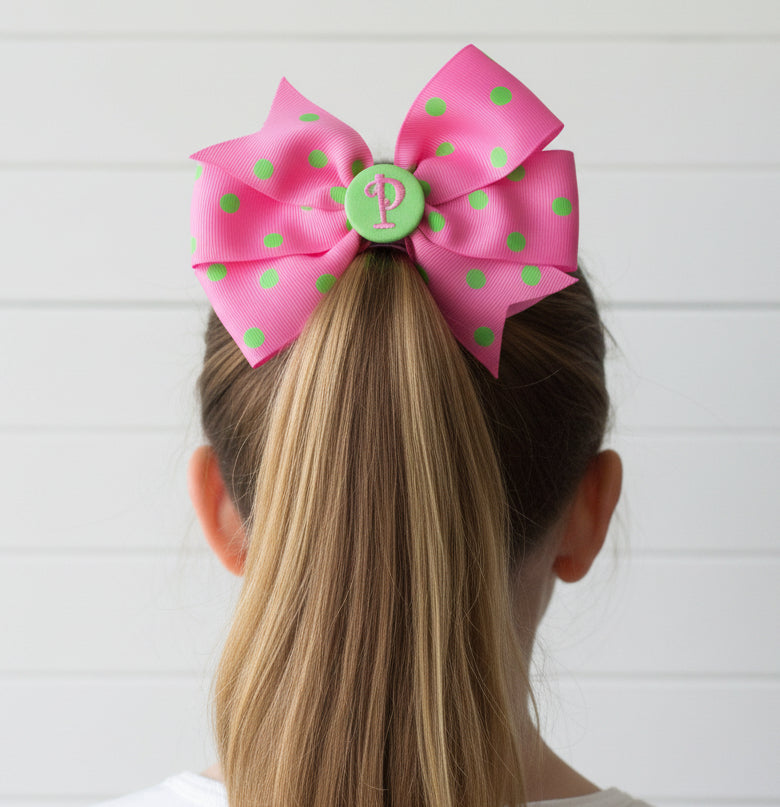 Pink & Green Striped Ruffle Short Set, Boutique, girl, roses