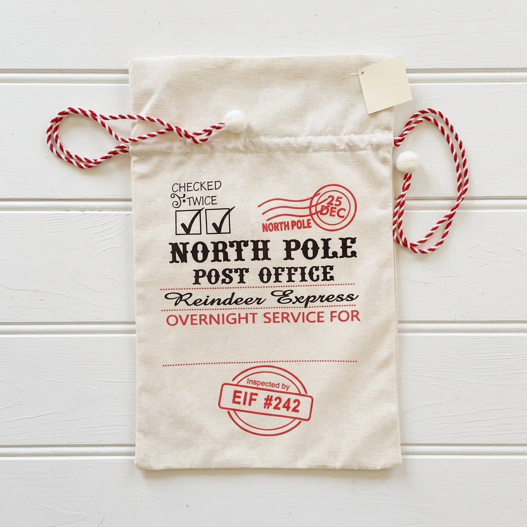 Christmas Gift Sack, Personalized, kids, unisex