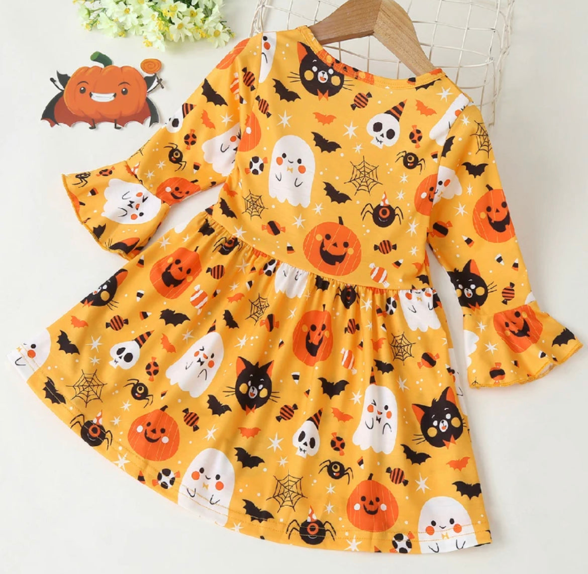 Halloween Character Dress, girl, Fall, twirl, clothing, party / SALE: Reg $17.95