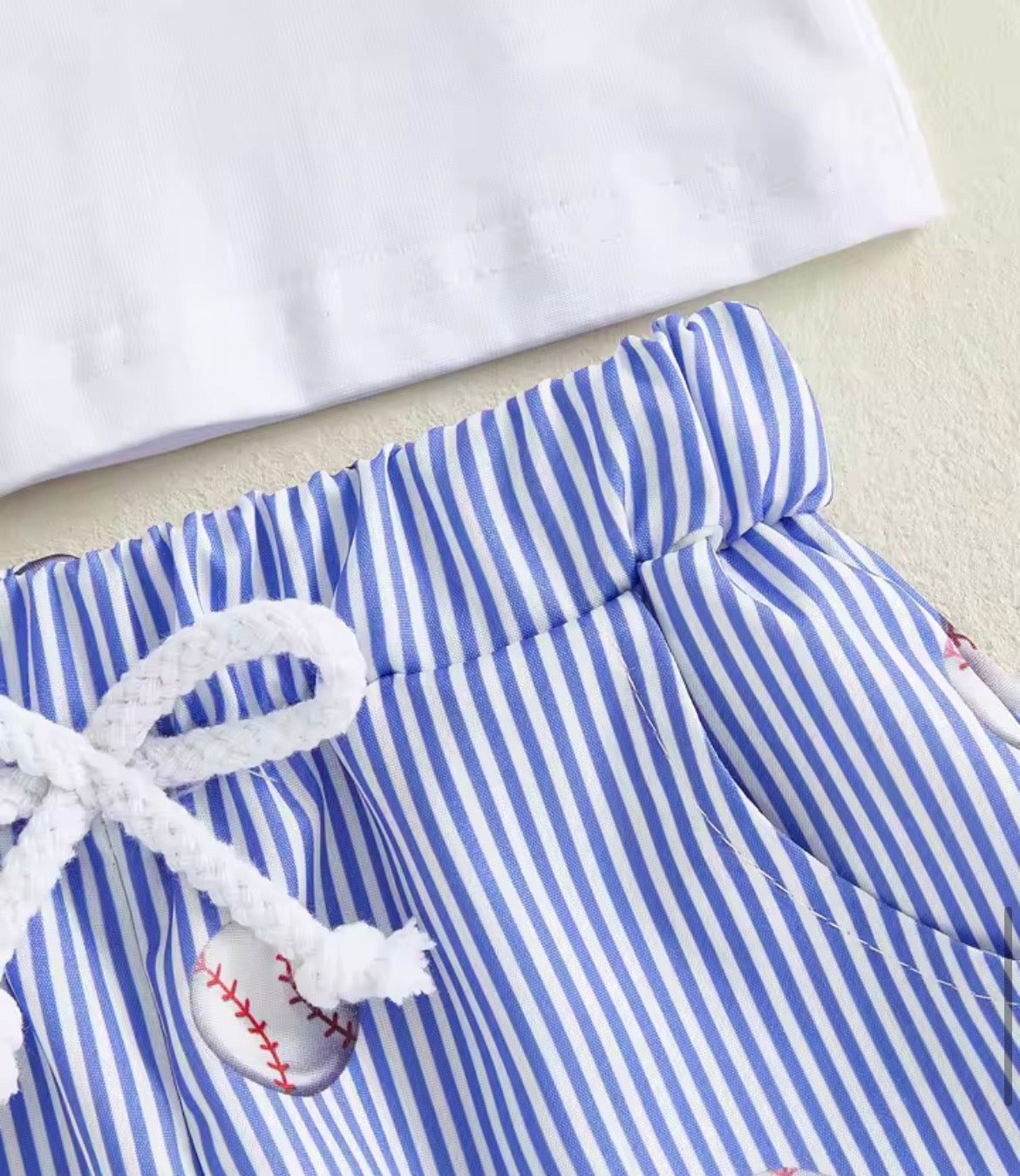 Game Day Vibes Short Outfit, kids, clothing, set, boy, baseball