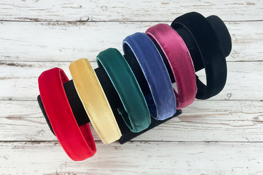 Velvet Headbands,  Preppy, Adult, Kids, holiday, Winter, Wedding / SALE