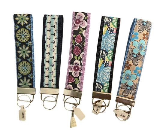 Caribbean Vibe Key Fobs, wristlet, purse, keychain