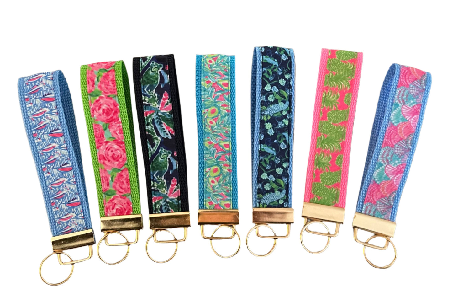 Inspired Print Key Fobs, wristlet, purse, keychain