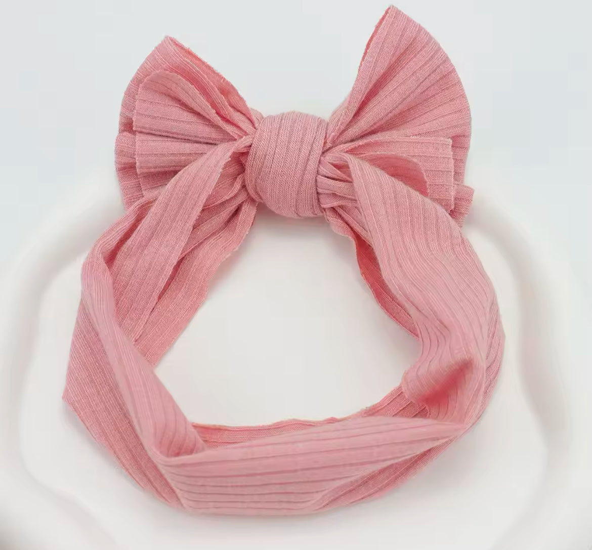 Baby Big Bow Headband, stretch, fabric, infant, newborn